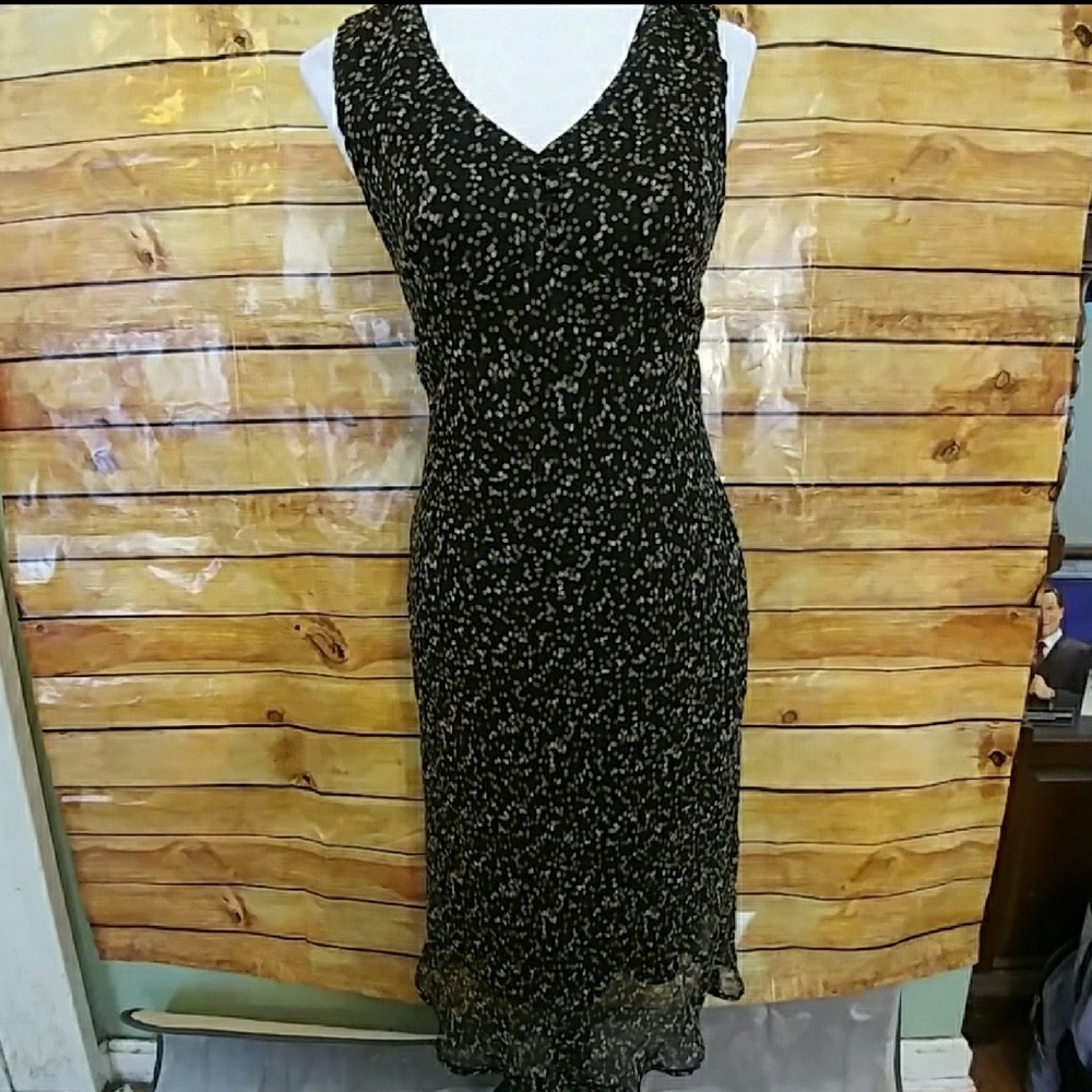 F.L.P. Faith Love Passion dotted sleeveless dress